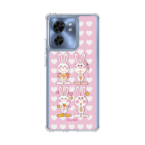 スリムプロテクションケース［ 内藤ルネ - Bunny ］