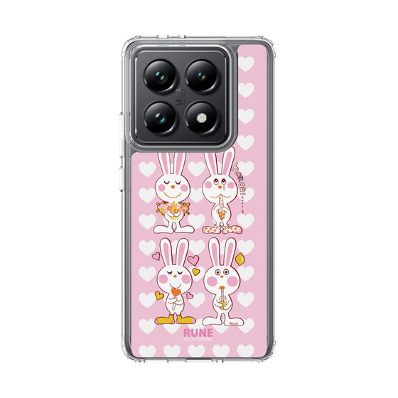 スリムプロテクションケース［ 内藤ルネ - Bunny ］