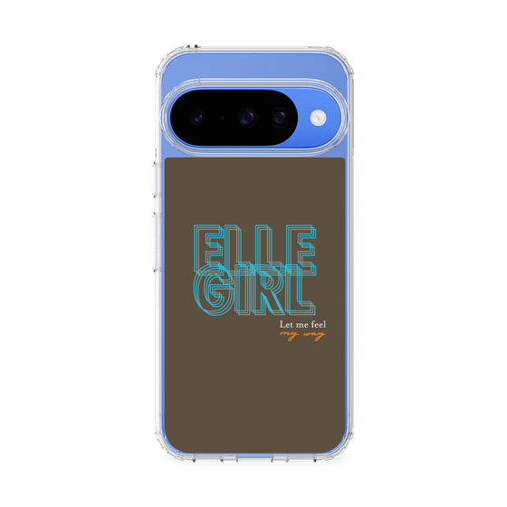 スリムプロテクションケース［ ELLEgirl - ネオンロゴ ］