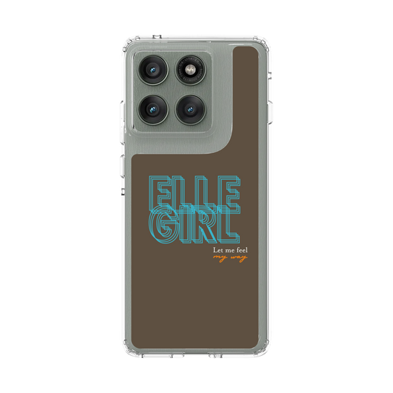 スリムプロテクションケース［ ELLEgirl - ネオンロゴ ］