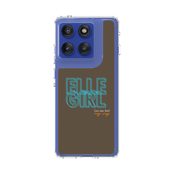 スリムプロテクションケース［ ELLEgirl - ネオンロゴ ］