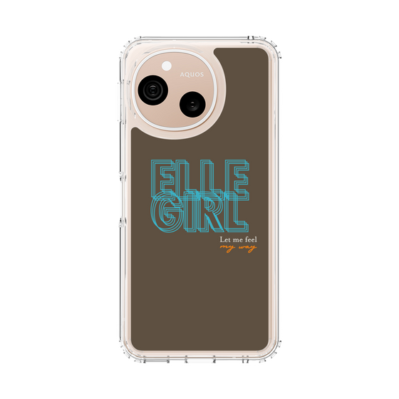 スリムプロテクションケース［ ELLEgirl - ネオンロゴ ］