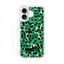 スリムプロテクションケース［ ELLEgirl - レオパード - Green ］