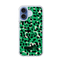 スリムプロテクションケース［ ELLEgirl - レオパード - Green ］