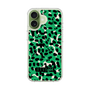 スリムプロテクションケース［ ELLEgirl - レオパード - Green ］