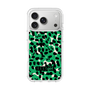 スリムプロテクションケース［ ELLEgirl - レオパード - Green ］
