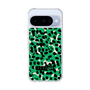 スリムプロテクションケース［ ELLEgirl - レオパード - Green ］