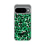 スリムプロテクションケース［ ELLEgirl - レオパード - Green ］