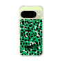 スリムプロテクションケース［ ELLEgirl - レオパード - Green ］
