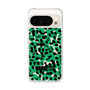 スリムプロテクションケース［ ELLEgirl - レオパード - Green ］