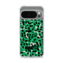 スリムプロテクションケース［ ELLEgirl - レオパード - Green ］