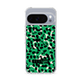 スリムプロテクションケース［ ELLEgirl - レオパード - Green ］