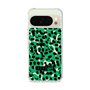 スリムプロテクションケース［ ELLEgirl - レオパード - Green ］