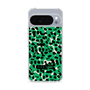 スリムプロテクションケース［ ELLEgirl - レオパード - Green ］