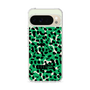 スリムプロテクションケース［ ELLEgirl - レオパード - Green ］