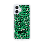 スリムプロテクションケース［ ELLEgirl - レオパード - Green ］