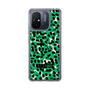 スリムプロテクションケース［ ELLEgirl - レオパード - Green ］
