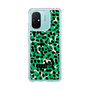 スリムプロテクションケース［ ELLEgirl - レオパード - Green ］