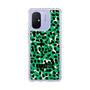 スリムプロテクションケース［ ELLEgirl - レオパード - Green ］