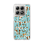 スリムプロテクションケース［ ELLEgirl - ミックスロゴ - Pale blue ］
