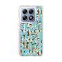 スリムプロテクションケース［ ELLEgirl - ミックスロゴ - Pale blue ］