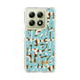 スリムプロテクションケース［ ELLEgirl - ミックスロゴ - Pale blue ］