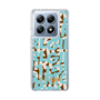 スリムプロテクションケース［ ELLEgirl - ミックスロゴ - Pale blue ］