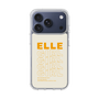 スリムプロテクションケース［ ELLEgirl - ロゴ ］