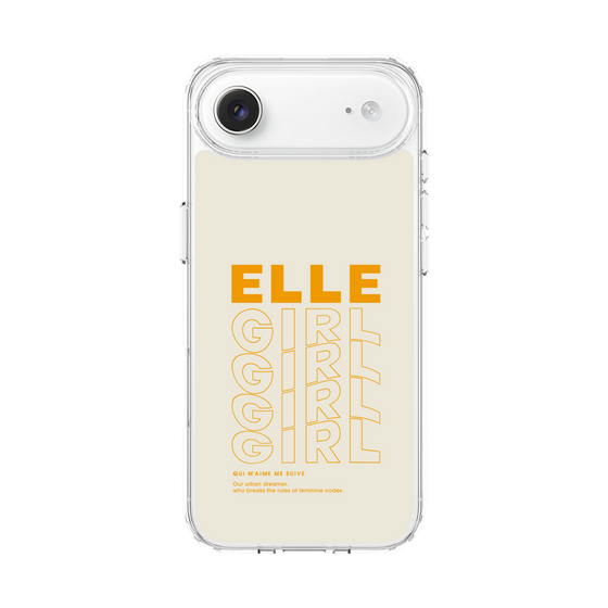 スリムプロテクションケース［ ELLEgirl - ロゴ ］