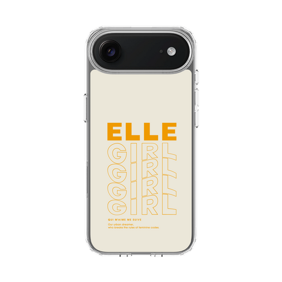 スリムプロテクションケース［ ELLEgirl - ロゴ ］