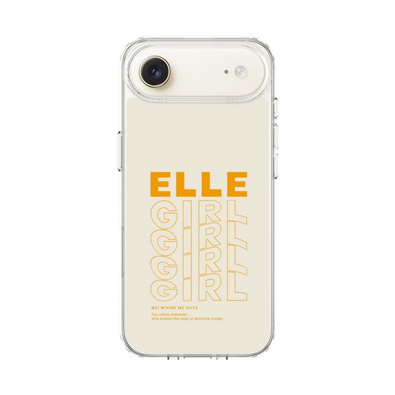 スリムプロテクションケース［ ELLEgirl - ロゴ ］