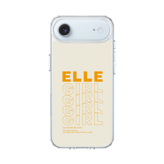 スリムプロテクションケース［ ELLEgirl - ロゴ ］
