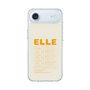 スリムプロテクションケース［ ELLEgirl - ロゴ ］