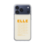 スリムプロテクションケース［ ELLEgirl - ロゴ ］