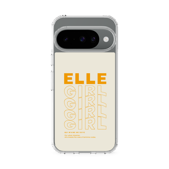 スリムプロテクションケース［ ELLEgirl - ロゴ ］