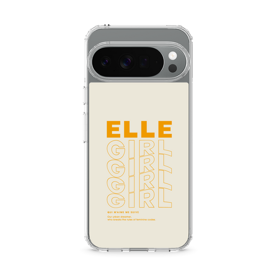 スリムプロテクションケース［ ELLEgirl - ロゴ ］