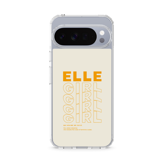 スリムプロテクションケース［ ELLEgirl - ロゴ ］