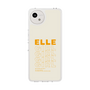 スリムプロテクションケース［ ELLEgirl - ロゴ ］