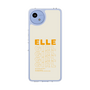 スリムプロテクションケース［ ELLEgirl - ロゴ ］