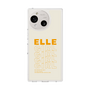 スリムプロテクションケース［ ELLEgirl - ロゴ ］