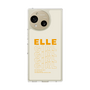 スリムプロテクションケース［ ELLEgirl - ロゴ ］