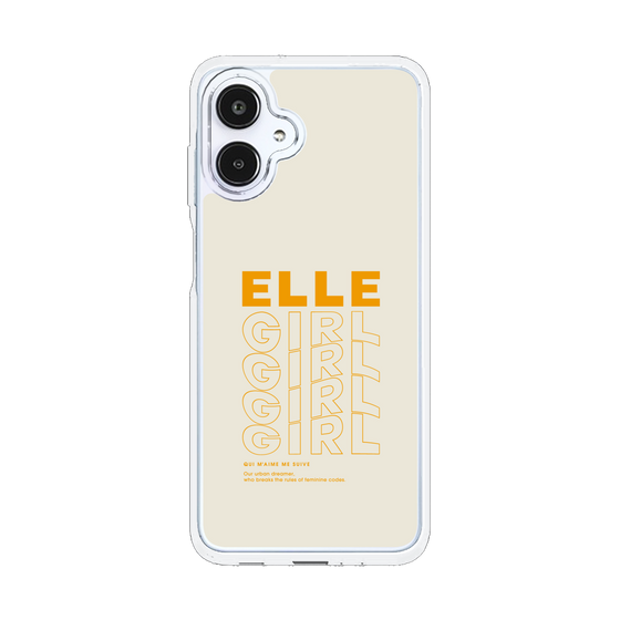 スリムプロテクションケース［ ELLEgirl - ロゴ ］