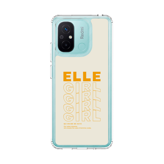 スリムプロテクションケース［ ELLEgirl - ロゴ ］