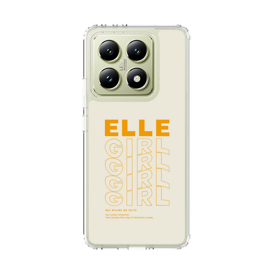スリムプロテクションケース［ ELLEgirl - ロゴ ］