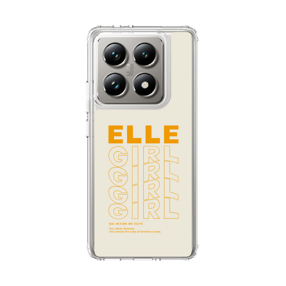 スリムプロテクションケース［ ELLEgirl - ロゴ ］