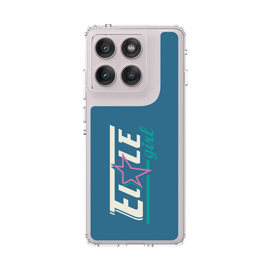 スリムプロテクションケース［ ELLEgirl - レトロロゴ ］