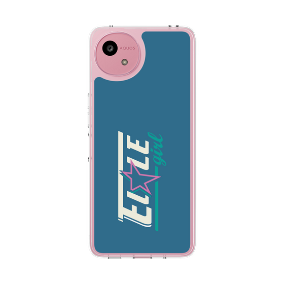 スリムプロテクションケース［ ELLEgirl - レトロロゴ ］