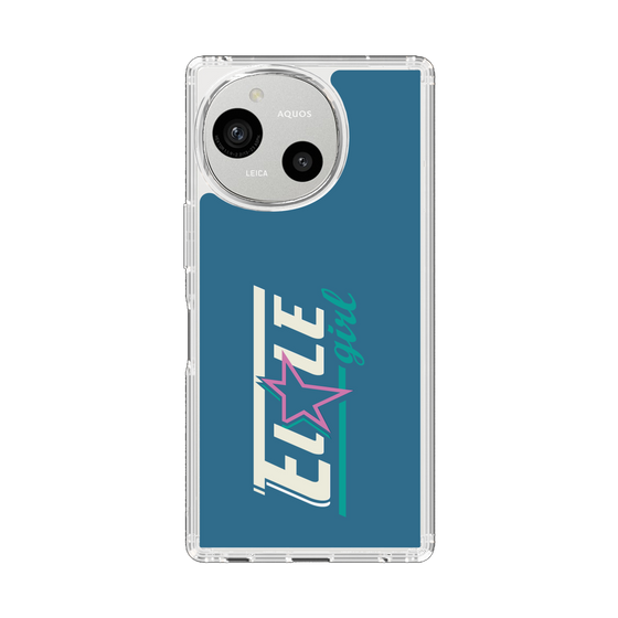 スリムプロテクションケース［ ELLEgirl - レトロロゴ ］