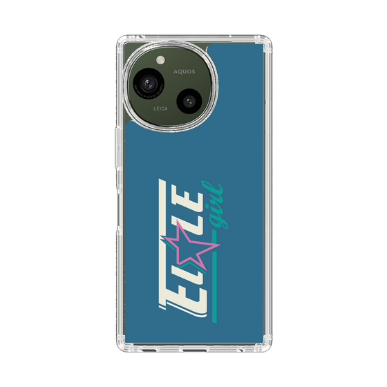 スリムプロテクションケース［ ELLEgirl - レトロロゴ ］