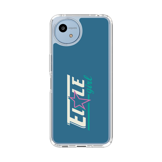 スリムプロテクションケース［ ELLEgirl - レトロロゴ ］